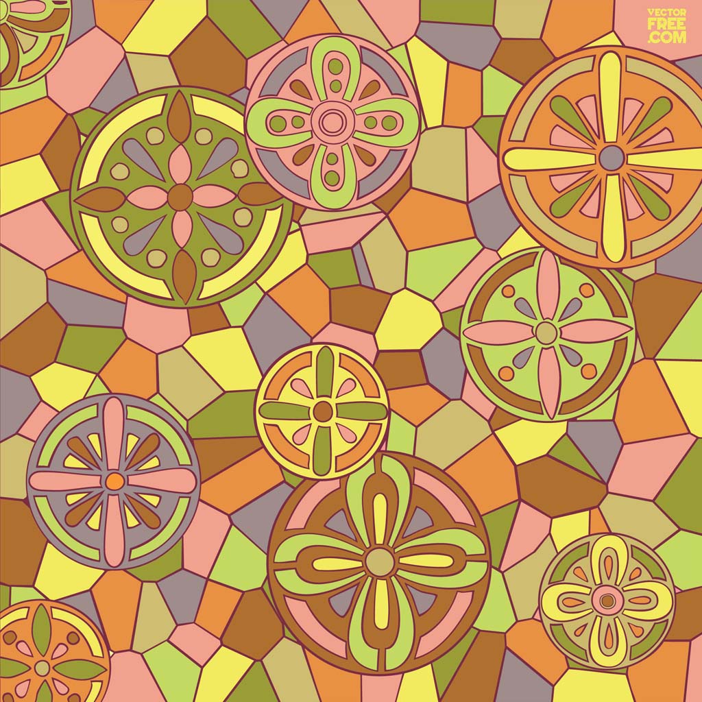 1024x1024 Stained Glass Vector