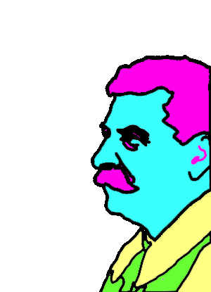 300x415 Stalin Vector (Hot Pink) By Tenchujkacper