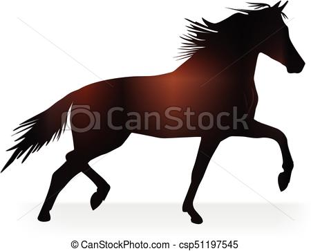450x363 Stallion Beautiful Horse Logo Vector.