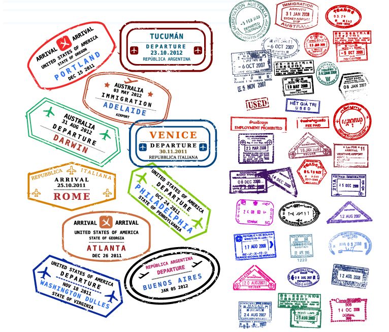 766x653 Passport Stamps