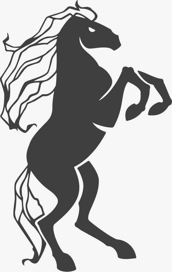 573x904 Stand Up Horse Vector Material, Horse Clipart, Standing Horse