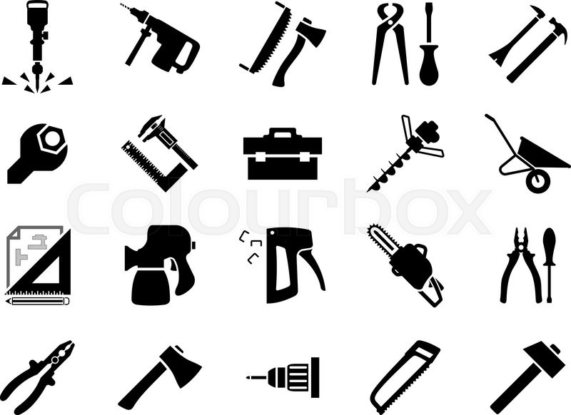 800x582 Hammers, Screwdrivers, Axes, Saws, Pliers, Jackhammer, Crowbar
