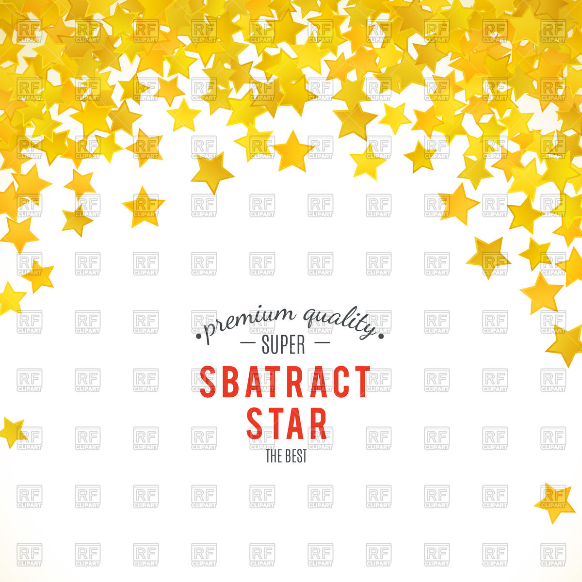 1200x1200 Abstract Yellow Star Background Vector Image Vector Artwork Of