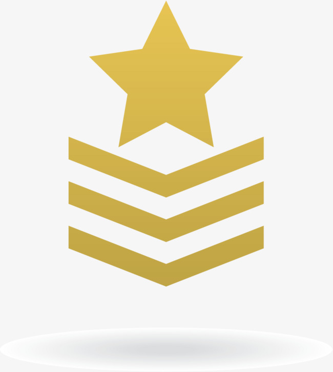 650x726 Star Badges, Military Academy, Army, Troops Png And Vector For