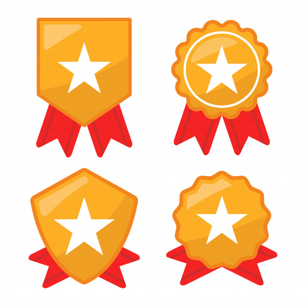 626x626 Star Badge Set Vector Premium Download