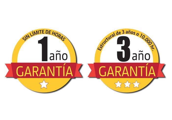 700x490 Year Star Badge Vector