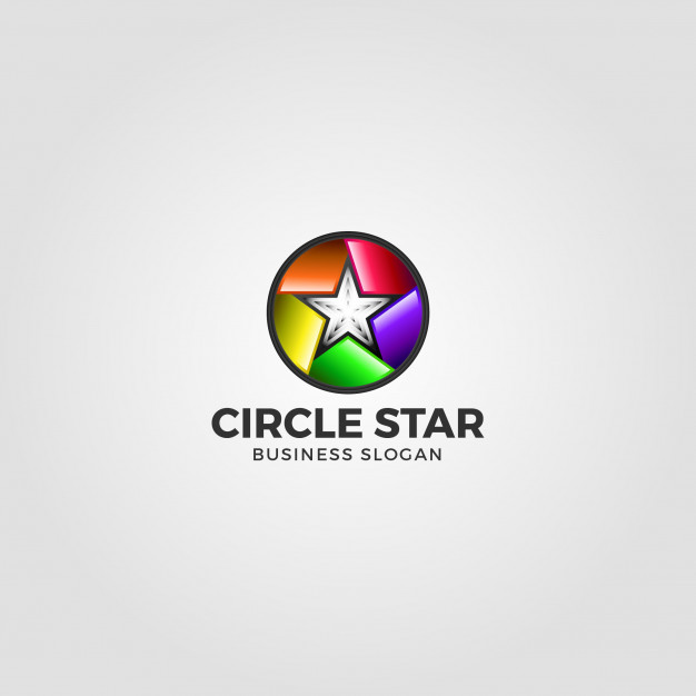 626x626 Star Circle Logo Template Vector Premium Download