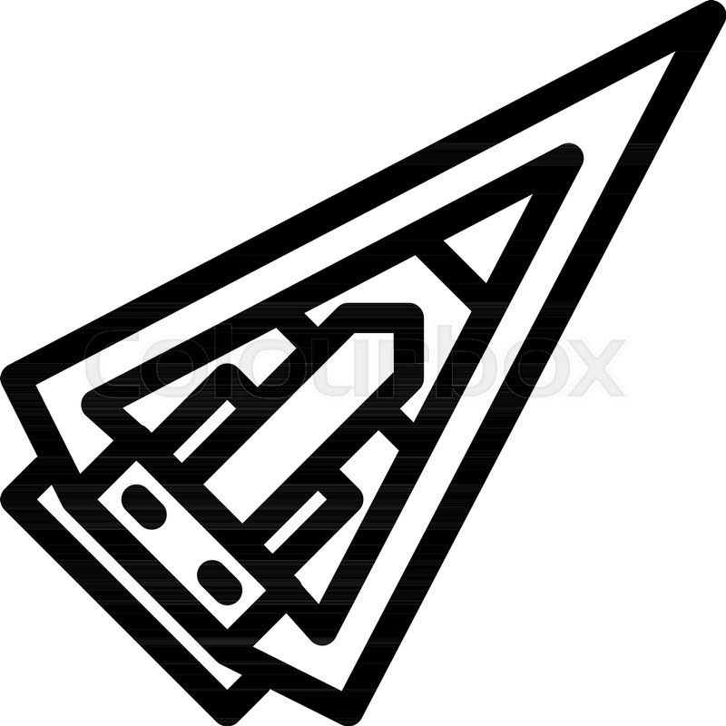 800x800 Star Destroyer Plane Stock Vector Colourbox