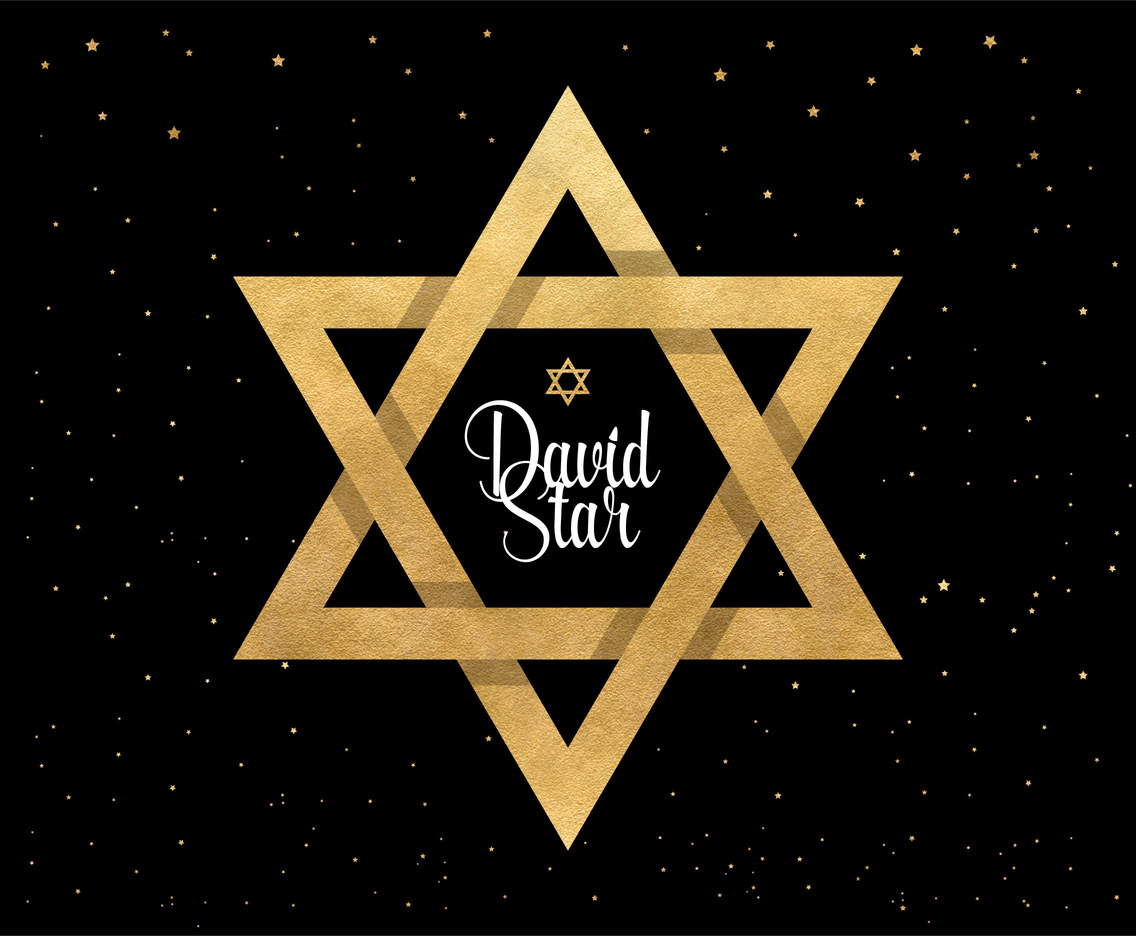 1136x936 Origami Golden Star Of David Vector Art Amp Graphics