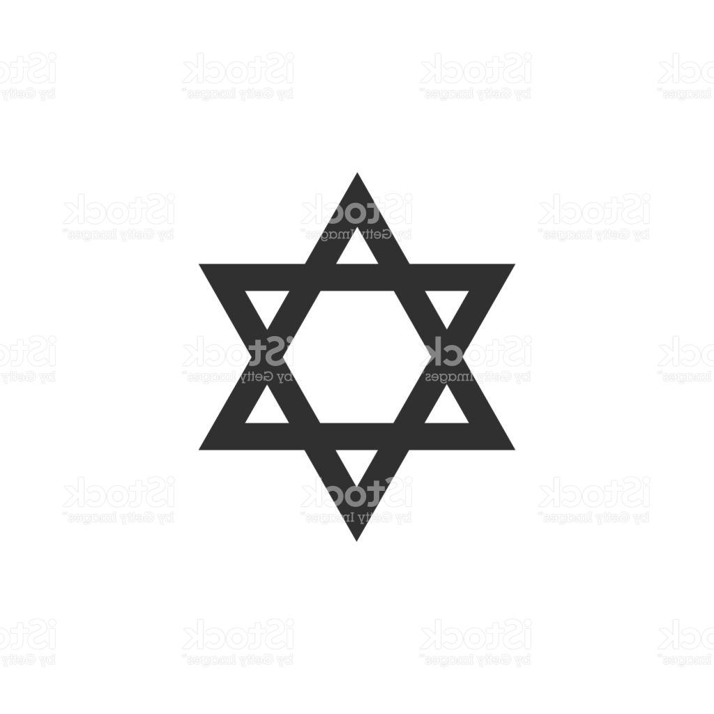 1024x1024 Best Free Star Of David Shape Icon In Black Flat Outline Design Vector