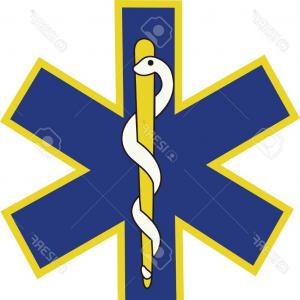 300x300 Photostock Vector The Star Of Life Is Widely Recognized As A