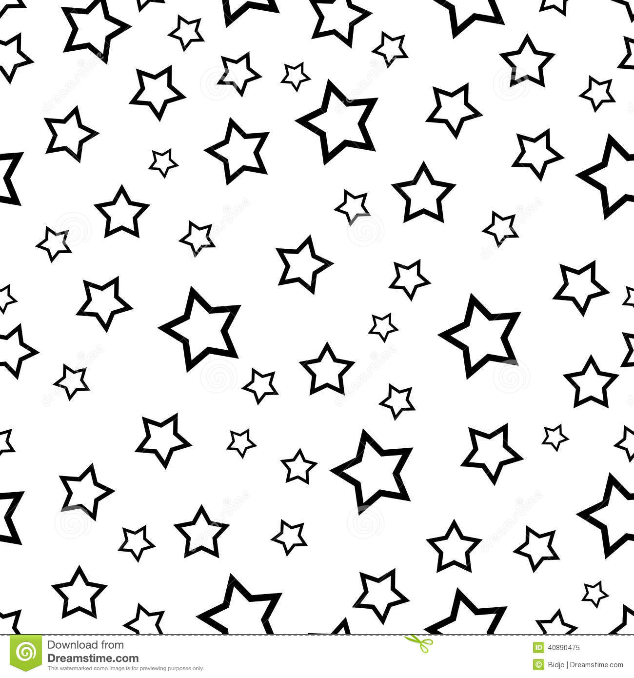 Star Pattern Vector