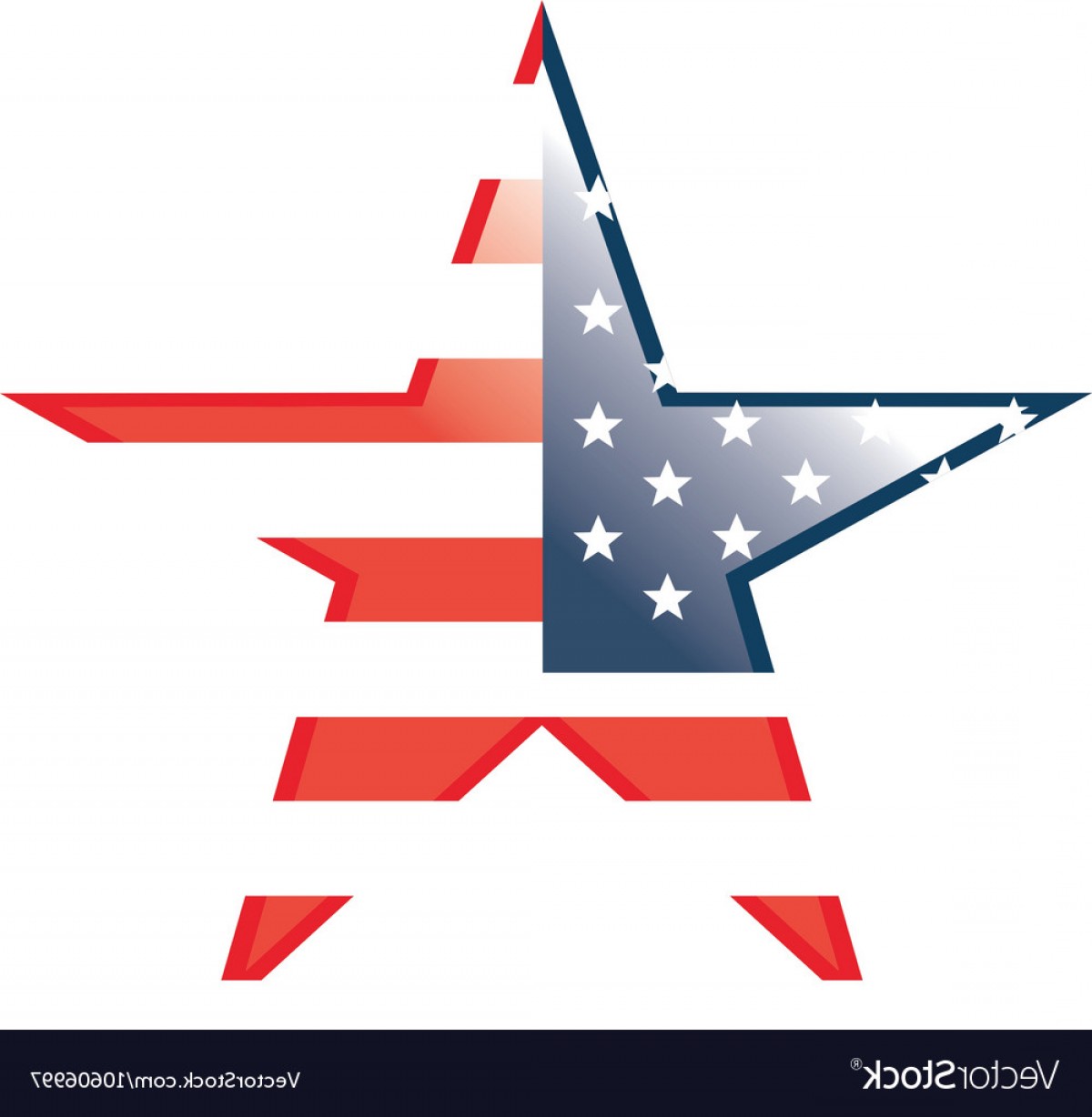 1200x1228 Usa Flag Symbol Star Shape Vector Shopatcloth