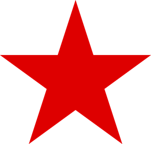 300x285 Red Star Logo Vector (.svg) Free Download