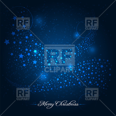 400x400 Blue Christmas Background With Star Trail Vector Image Vector