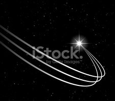 226x200 Shooting Star Trail Vector Background Stock Vectors