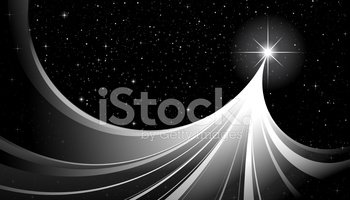 350x200 Star Trail Background Vector Stock Vectors