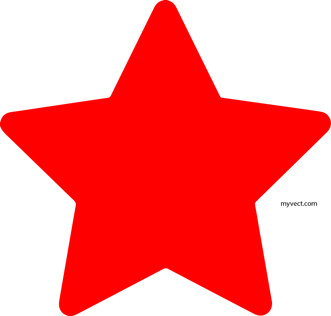 1150x1098 Red Star Vector Myvect