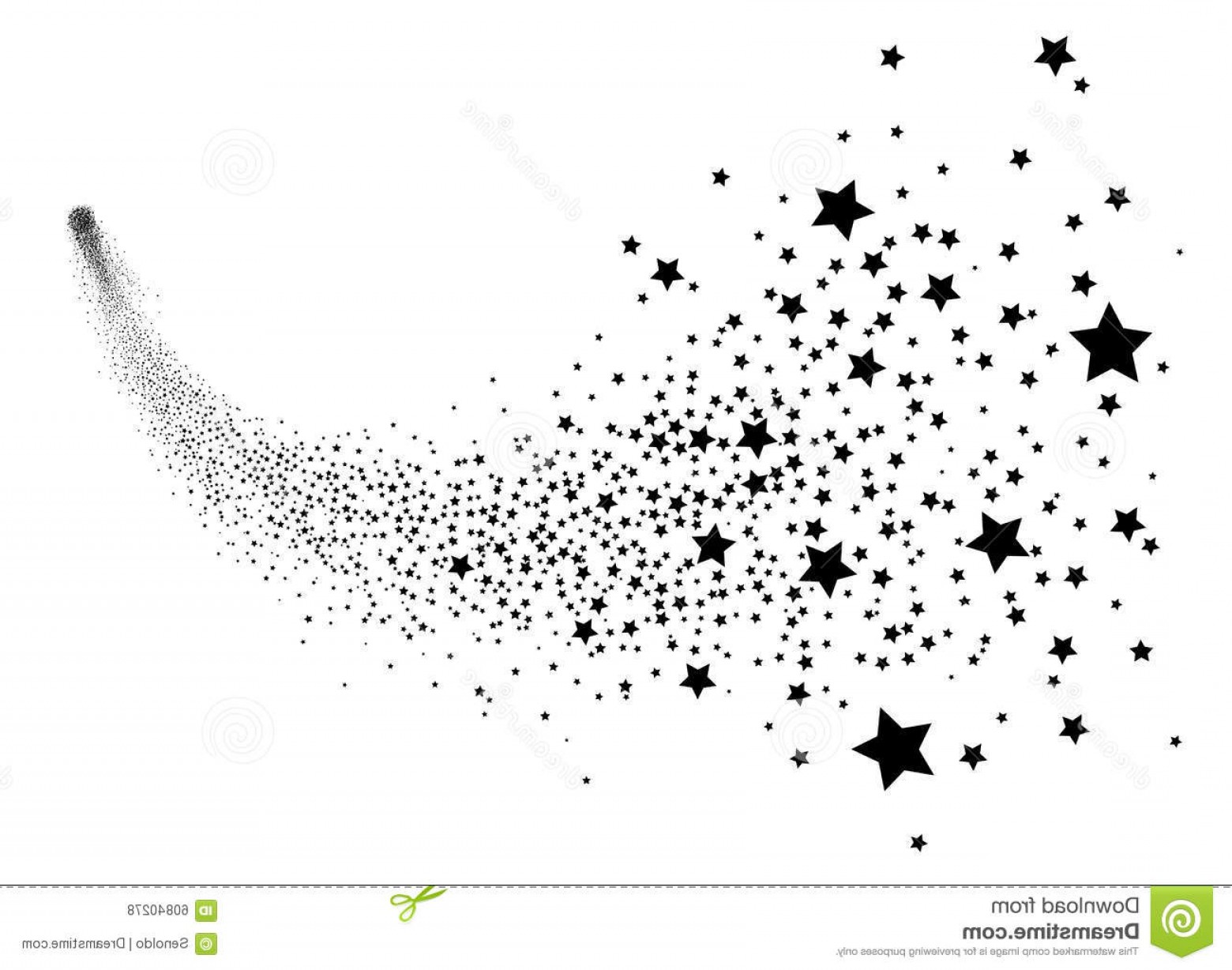1560x1228 Stock Photo Abstract Black Falling Star Vector Shooting Star