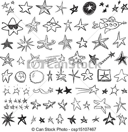 450x463 Drawn Star Vector Art