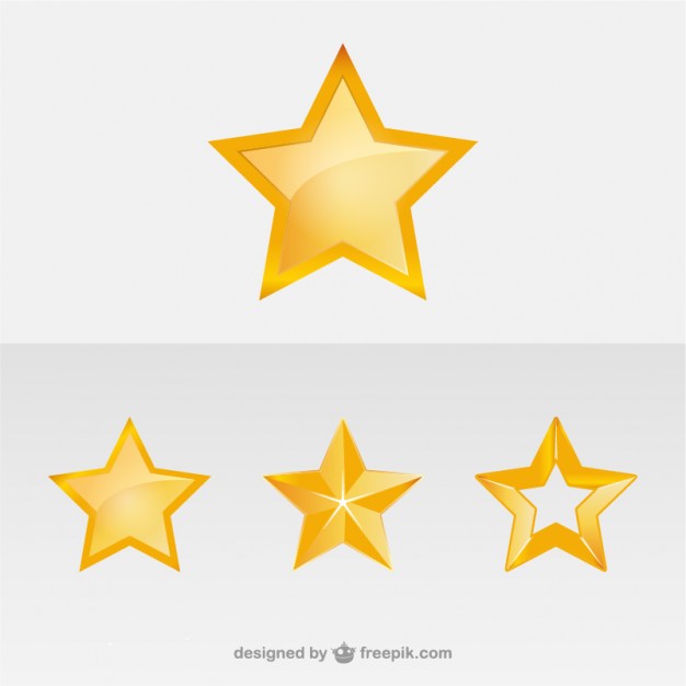 626x626 Gold Stars Vector Icons Vector Free Vector Download In .ai, .eps