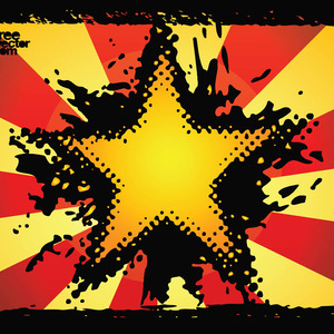 300x300 Grunge Star Vector Free Vectors Ui Download