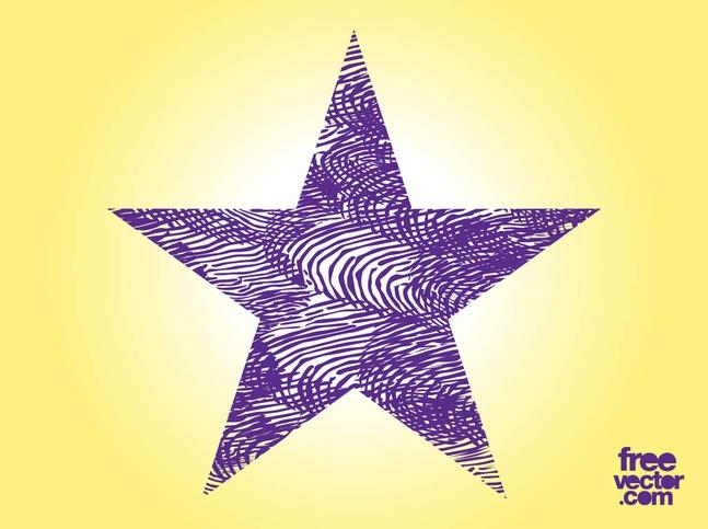 647x483 Purple Grunge Star Vector Free Vector Download In .ai, .eps
