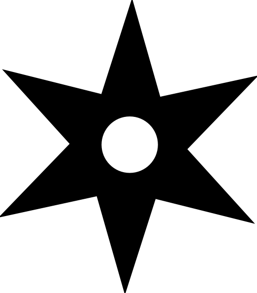 522x594 Star Banner Royalty Free Library Vector