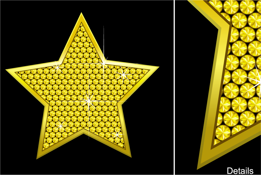 883x593 Diamond Star Vector Free Vector 4vector