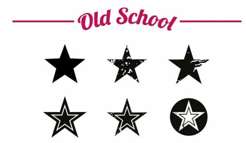 500x291 Star Clipart Vector