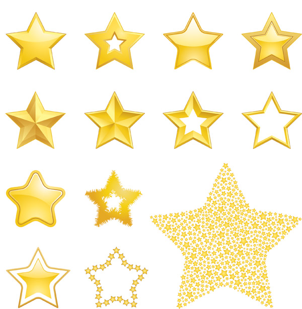 600x614 Star Theme Vector Free Vector 4vector