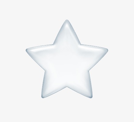 438x400 Decorative Stars Vector Elements, Five Pointed Star, Vector