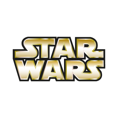 400x400 Star Wars Gold Logo Vector (.eps, 438.06 Kb) Download