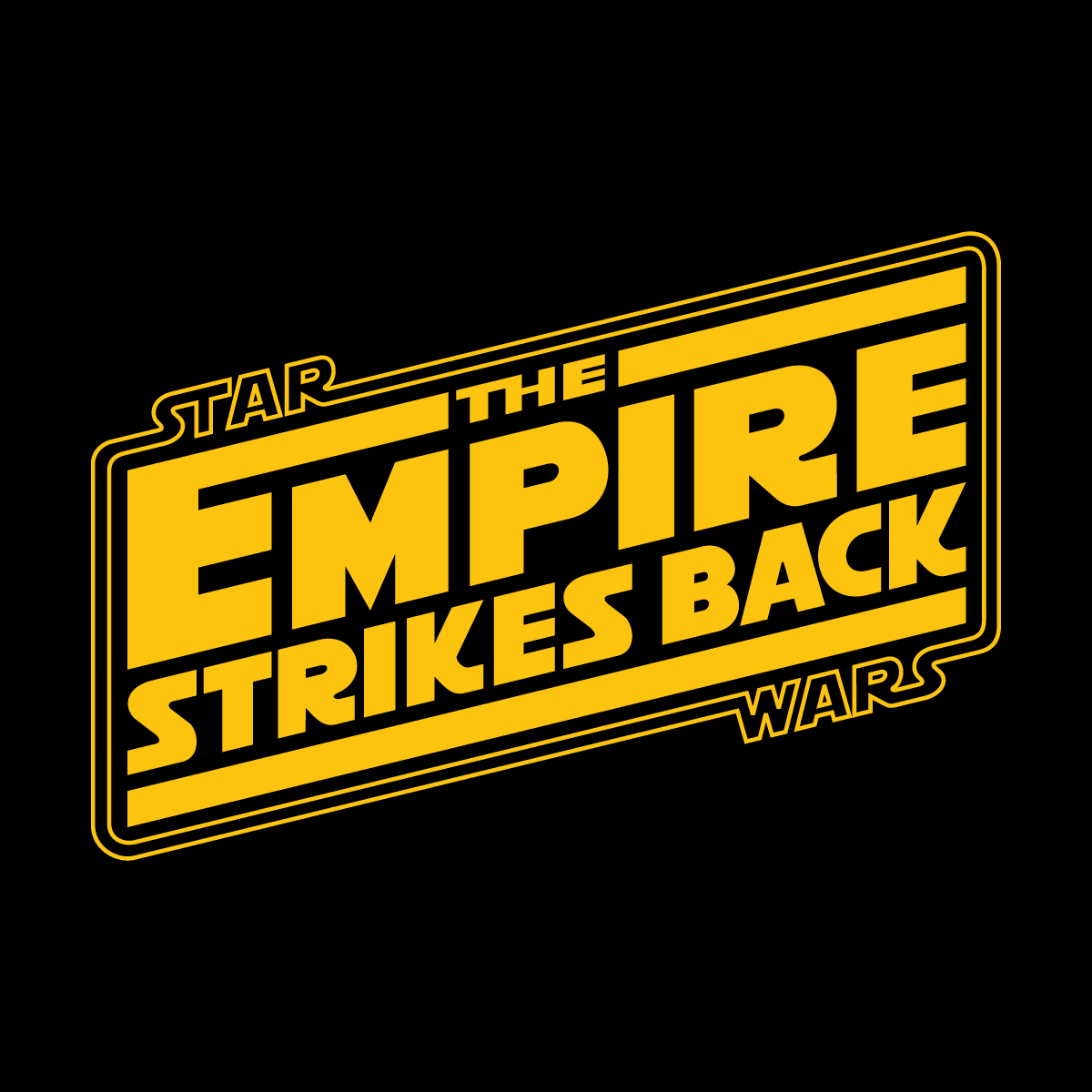 1200x1200 Star Wars The Empire Strikes Back Logo Vector Free Vector