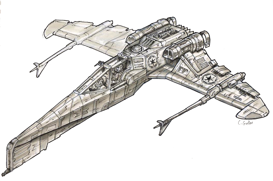 1073x713 Star Wars Hybrid 1 Render By Meckanicalmind