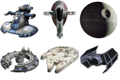 390x260 Star Wars Vehicles Iconset (41 Icons) Jonathan Rey