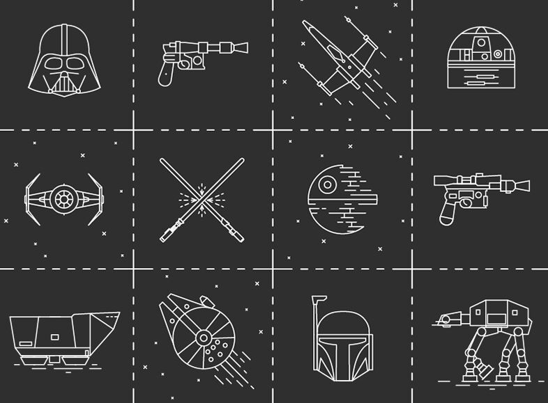 786x579 Free 12 Star Wars Vector Icons