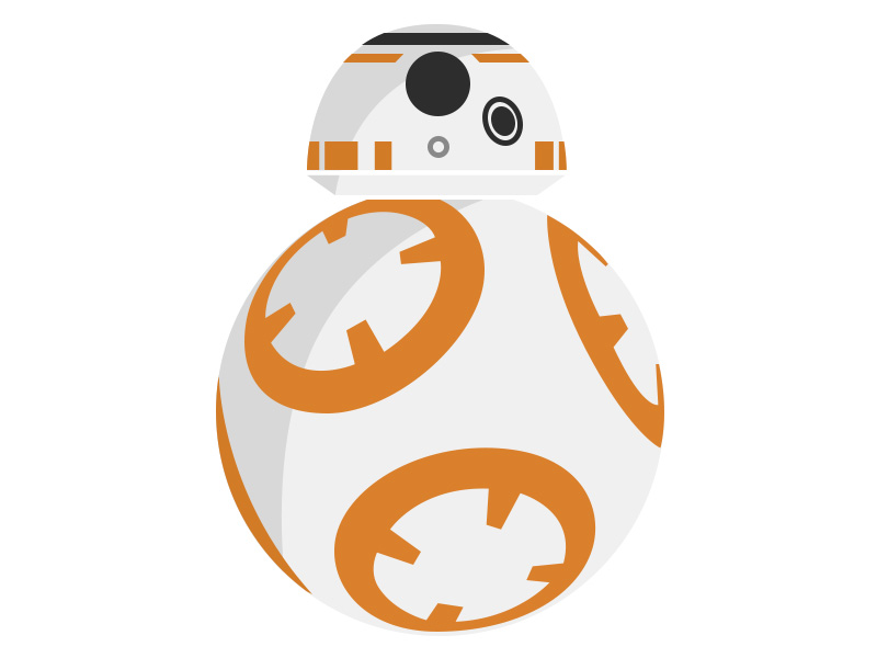 800x600 Bb 8 Droid Vector By Sameed Khan