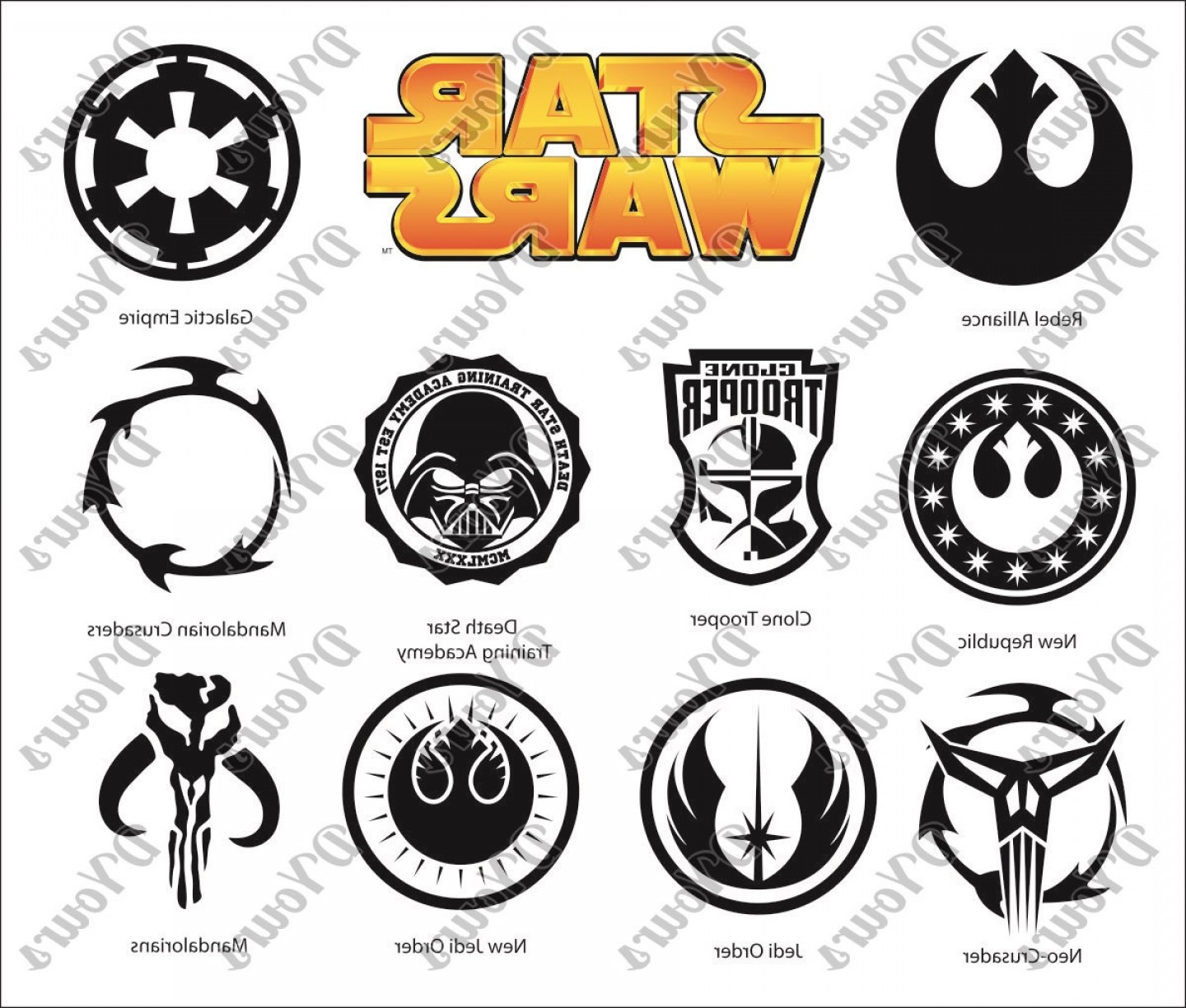 1440x1224 Star Wars Symbols Clipart Vector Shopatcloth