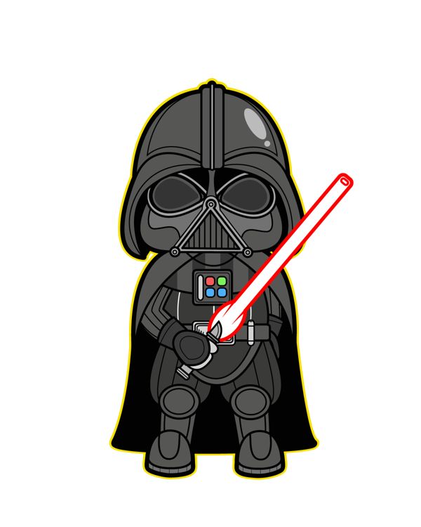 600x750 Star Wars Darth Vader Clip Art