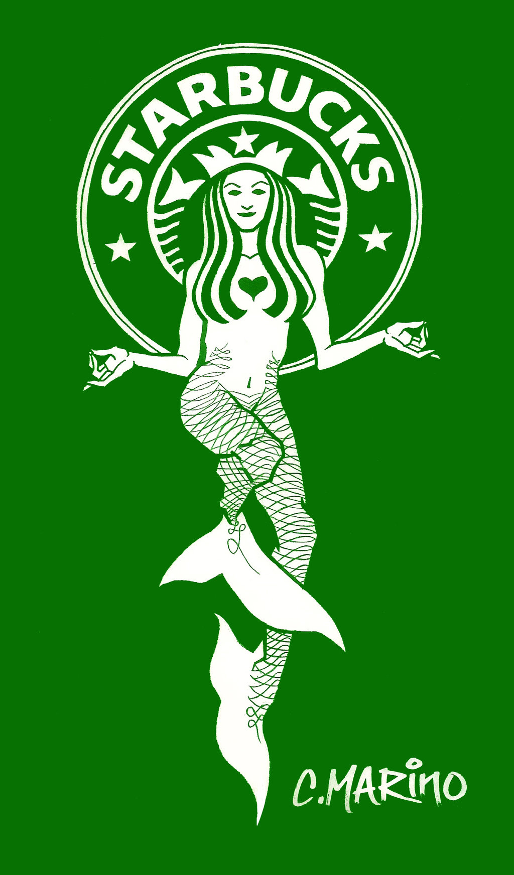 1024x1744 Starbucks Logo Mermaid Redes.. By Cory Marino