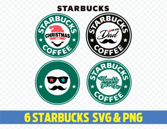 570x440 Starbucks Svg Starbucks Logo Svg Starbucks Logo Vector Etsy