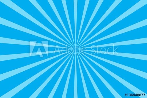 500x334 Blue Radial Starburst Background Vector Illustration