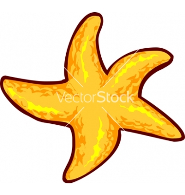 380x400 Yellow Starfish Vector Clipart Panda