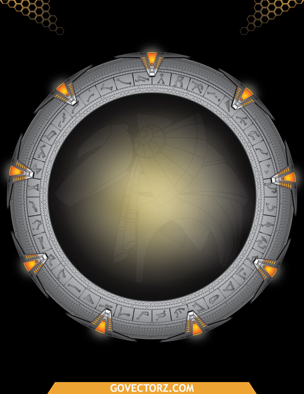 612x792 Stargate Vector By Govectorz