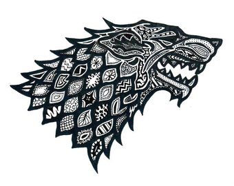 340x270 House Stark Svg Etsy