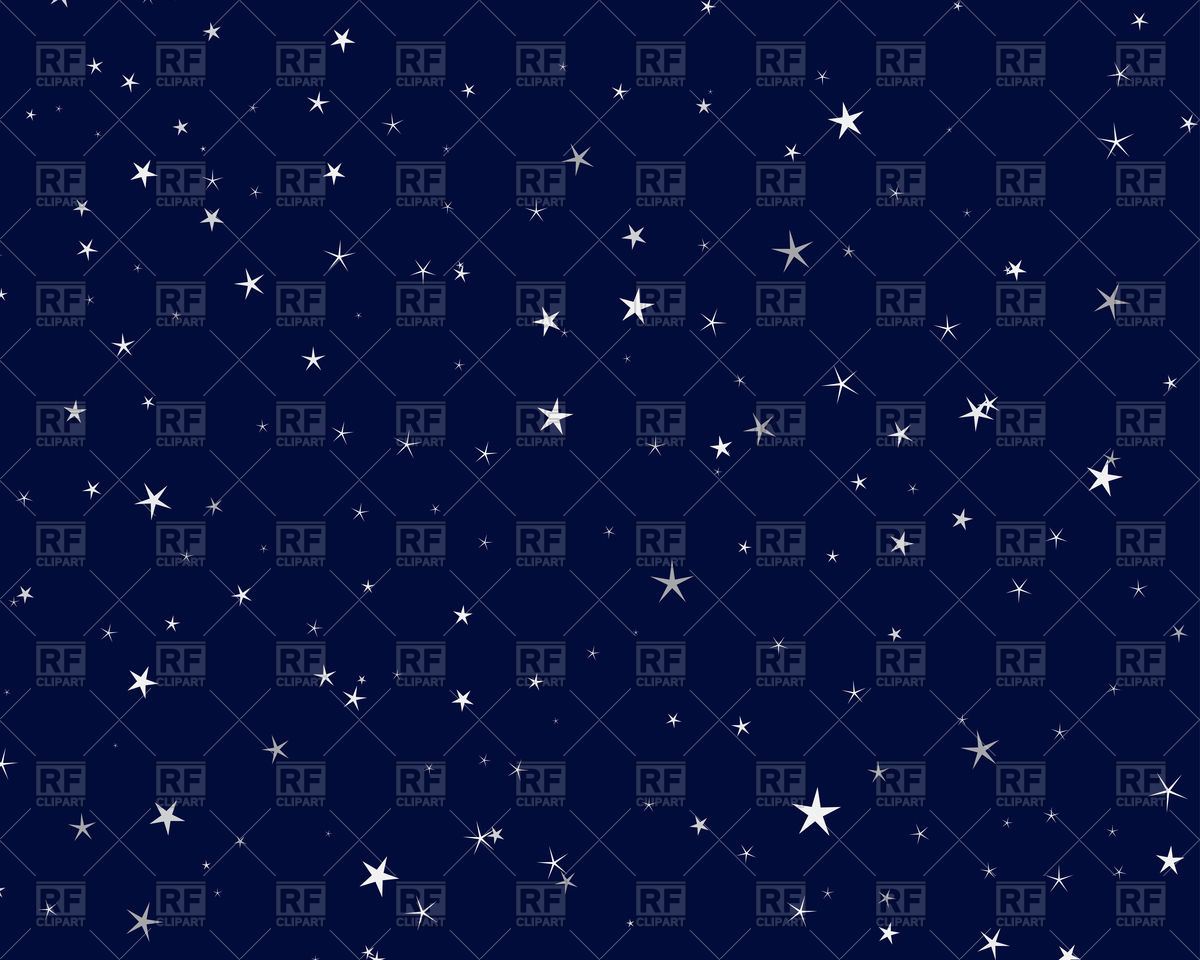 1200x960 Beautiful Night Starry Sky Background Vector Image Vector