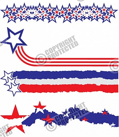 394x450 Stars Stripes Clipart
