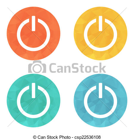 450x470 Start Power Button Icon