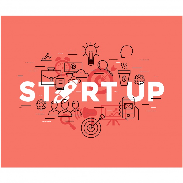 626x626 Start Up Business Background Vector Free Download
